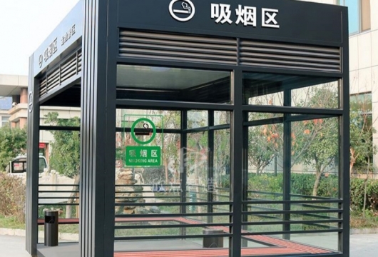 工廠和園區室外吸煙亭都長什么樣？
