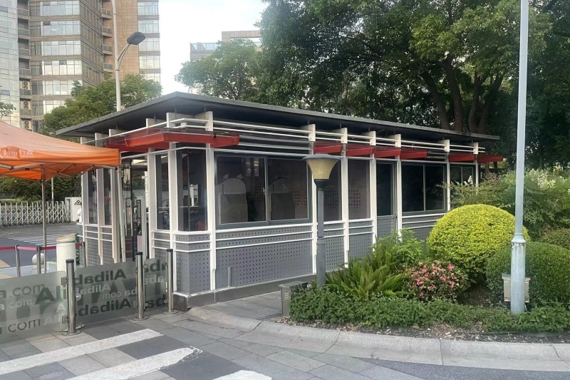 2014年兩個保安崗亭,經過10年還完好無損,質量杠杠的！！